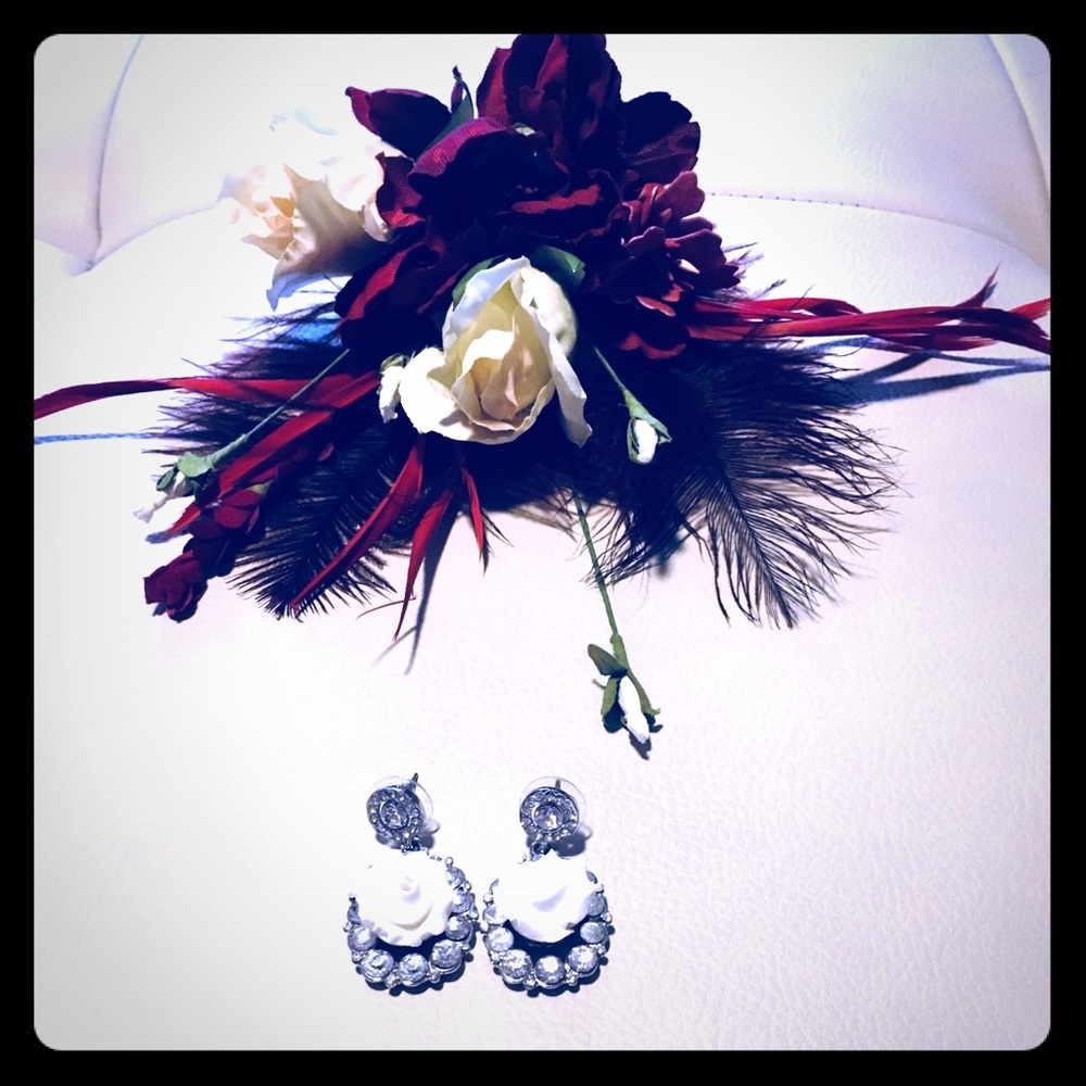 Cute Rose Earrings